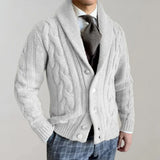 Avery | herrenjacke mit revers – Weiß