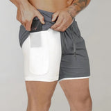 Adonis - Herren-Trainingsshorts – Grau