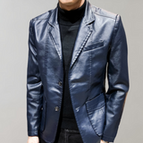 Schicke herren-blazer-jacke von kristoffer – Blau