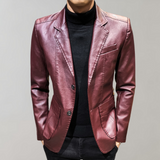Schicke herren-blazer-jacke von kristoffer – Rot