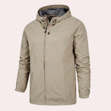 Herren-windjacke mit kapuze – Khaki