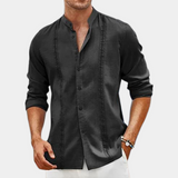 Stylisches herrenhemd – Schwarz