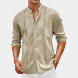 Stylisches herrenhemd – Khaki