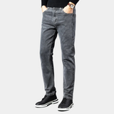 Herren Dunkelgrau Dünn Jeans – Dunkelgrau