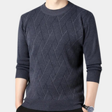 Garry – stylischer herrenpullover – Dunkelgrau