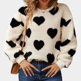 Sofija – bequemer pullover für damen – Schwarz