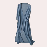 Santa | Elegante und leichte Damenweste – Blau