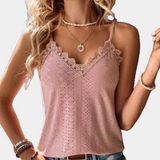 Kedlira | Damen Sommer Oberteil | Elegant – Rosa