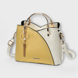 Nanulia - Elegante Damenhandtasche aus Hochwertigem PU-Leder, Vielseitig Nutzbar mit Praktischen Innentaschen – Gelb