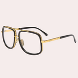 Stilvolle polarisierte Sonnenbrille für Herren | UV-Schutz – Weiß