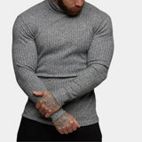 Lässiger pullover für herren – Grau