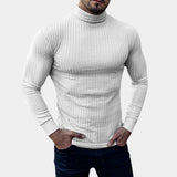 Lässiger pullover für herren – Weiß