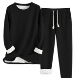 Ayelit – Lounge-Set Mit Langen Ärmeln – Schwarz