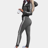 Trendy Damen Jogginganzug - Mila – Grau