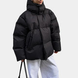 Jeya - bequeme jacke für frauen – Schwarz