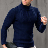 Antoni – stylischer rollkragenpullover für herren – Schwarz