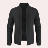 Emeryth – modische windjacke für herren – Schwarz