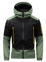 Tezaro | Wasserdichte Windbreakerjacke für Herren Herbst – Grün