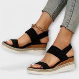 Serena – Damen Sandalen für optimalen Komfort – Schwarz