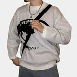Nayeli – gemütlicher und dehnbarer pullover für herren – Grau