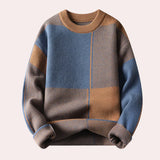 Caspar – trendiger herrenpullover – Khaki