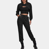 Daciana – elegantes 3-teiliges set für damen – Schwarz
