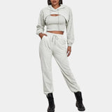 Daciana – elegantes 3-teiliges set für damen – Weiß