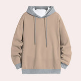 Dimitris – lässiger Herren-Hoodie mit Kordelzug – Khaki