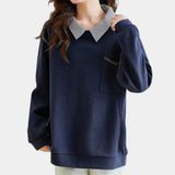 Ariadne – luxuspullover für damen – Blau