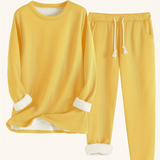Ayelit – Lounge-Set Mit Langen Ärmeln – Gelb