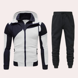 Viorel - modisches 2-teiliges jogginganzug-set für herren – Weiß