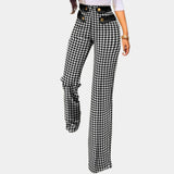 Thaneria – High Waist Hose im Vintage-Stil – Schwarz