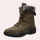 Frici – warme und bequeme herren-winterschuhe – Armeegrün
