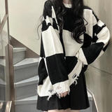 Tribute – stylischer, ausgefranster damenpullover – Schwarz