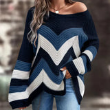 Cybele - modischer pullover mit asymmetrischem saum für frauen – Schwarz