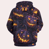 Mojzesz - trendiger halloween-hoodie für männer – Lila