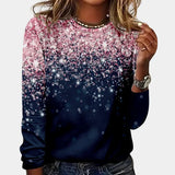 Rositsa – lässiges langarmshirt für damen – Blau