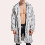 Kayl - stilvoller herren-wintermantel für einen anspruchsvollen look – Weiß
