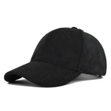 Unisex Cap | verstellbare Snapback mit klassischer Schildform – Schwarz