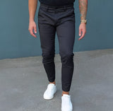 Calvin - Elegante Herrenhosen – Schwarz