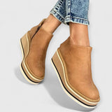 LILA | Leichte Ankle Boots – Khaki