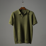 Matteo | Lässiges Poloshirt – Grün