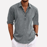 Herren-Polohemd – Grau