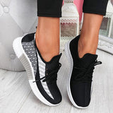 Mesh-sneaker – atmungsaktiv und rutschfest – Schwarz