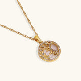 Cosima Gold Halskette – Gelbgold