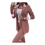 COZYSET Damen Entspanntes Zweiteiliges Outfit – Rosa