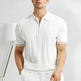 Olaf | Stilvolles Polo-T-Shirt – Weiß