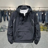 Hilbert – funktionelle outdoorjacke – Schwarz