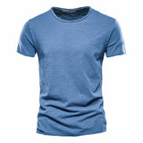 Herren Lässig T-Shirt | Bequem – Dunkelblau