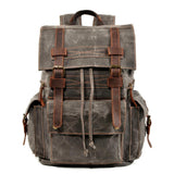 MONTREUX | Canvas Rucksack mit Kordelzug – Armee Grün (Fast ausverkauft)